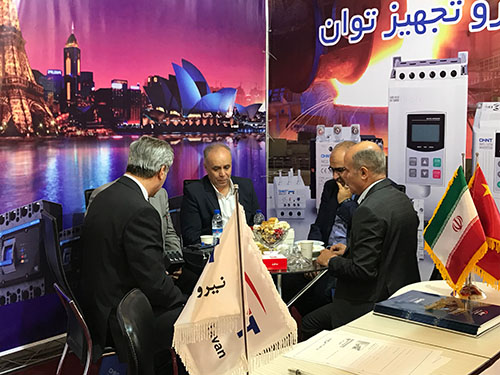 غرفه شرکت نیرو تجهیز توان در نمایشگاه جانبی کنفرانس برق تهران-سال 1396